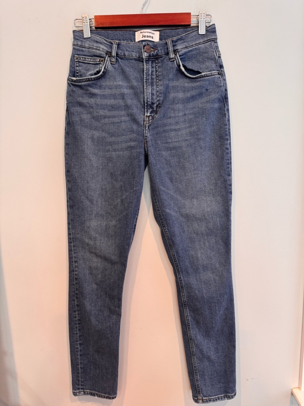 Reformation High and Skinny Size 28